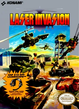 Laser Invasion (USA) box cover front